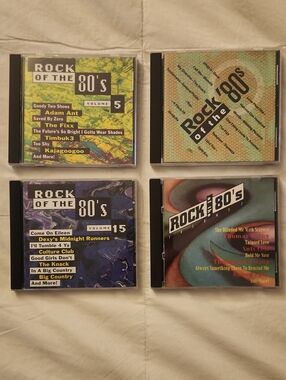 Rock of the 80's Compilation CD - Multicolor